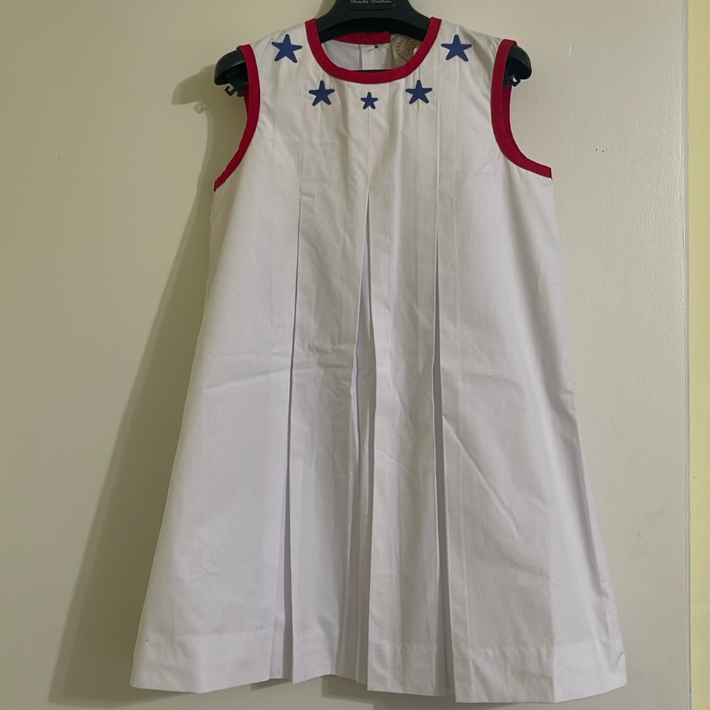 Beaufort Bonnet Co Dress - red, white and blue patriotic